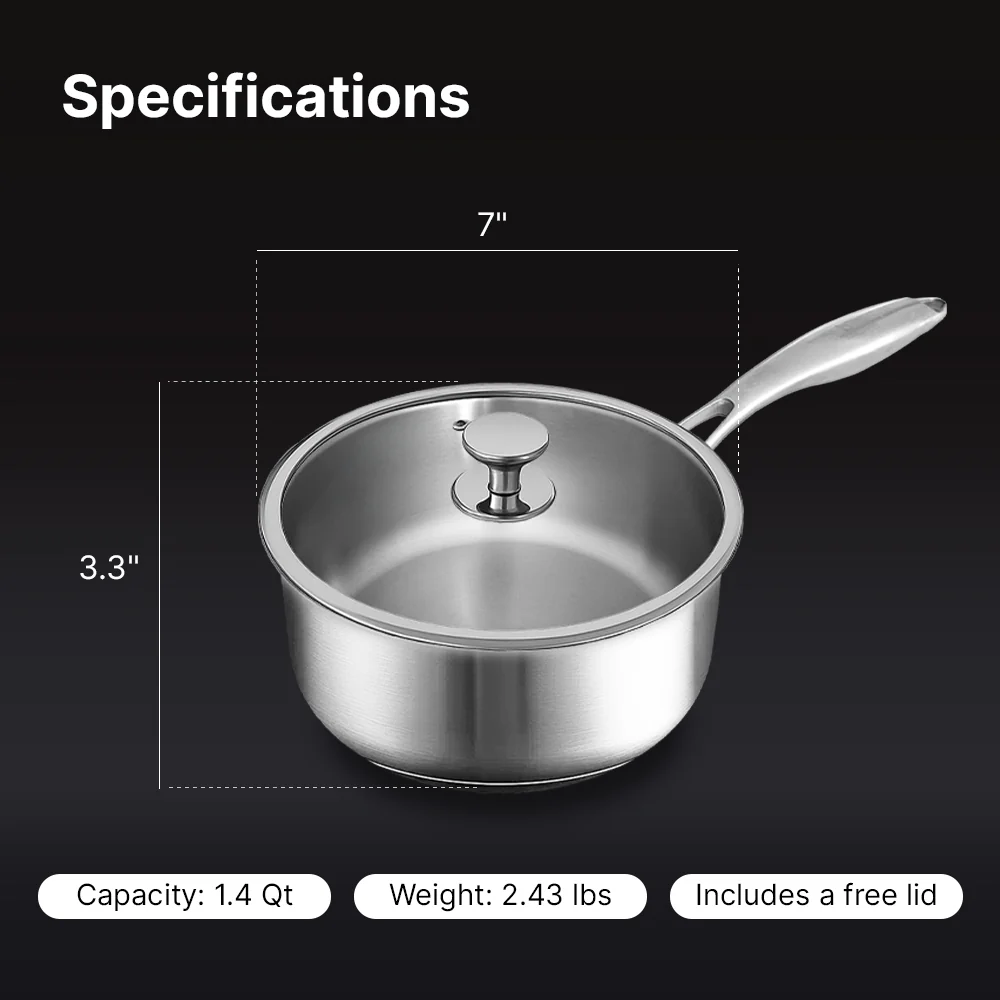 Titanium Pro Saucepan™ - Image 4