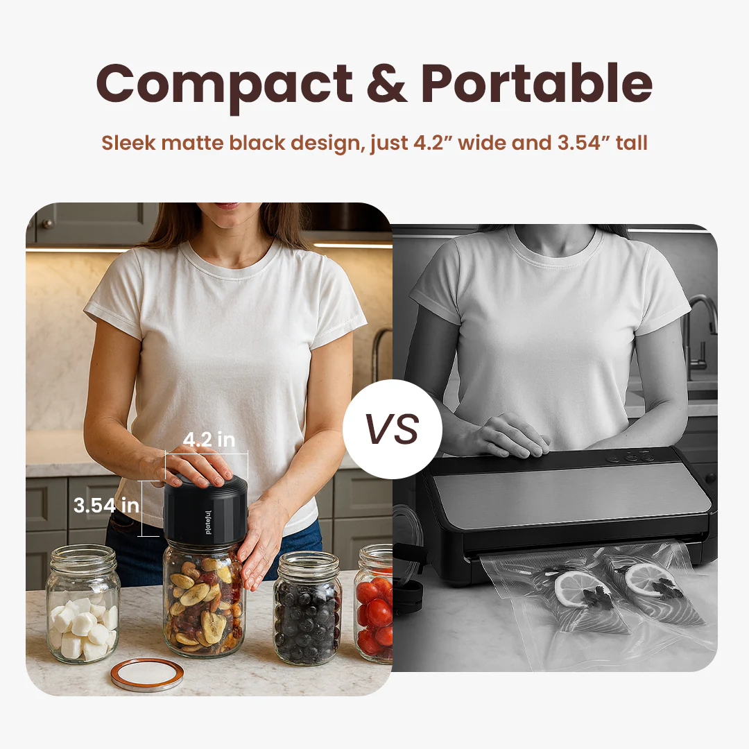 VacuFresh™ Mason Jar Vacuum Sealer - Image 6